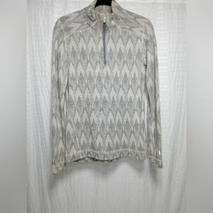 Smartwool Ladies  Classic  Thermal 1/4 Zip Pull Over Sweater. Size L